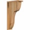 Ekena Millwork Carmel Rough Sawn Corbel w/Backplate, Western Red Cedar, 6"W x 14"D x 26"H COR06X14X26CAR01RWR - alternate 1